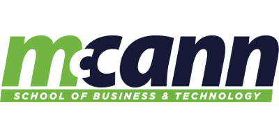 mccann school of business and technology school logo